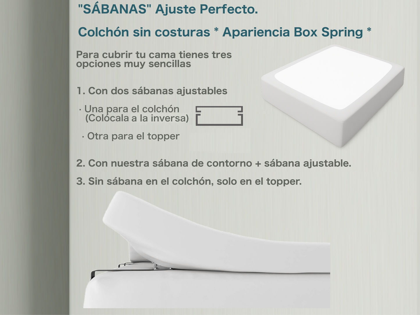 COLCHÓN LIFT 1.2  · Estructuras no incluidas ·