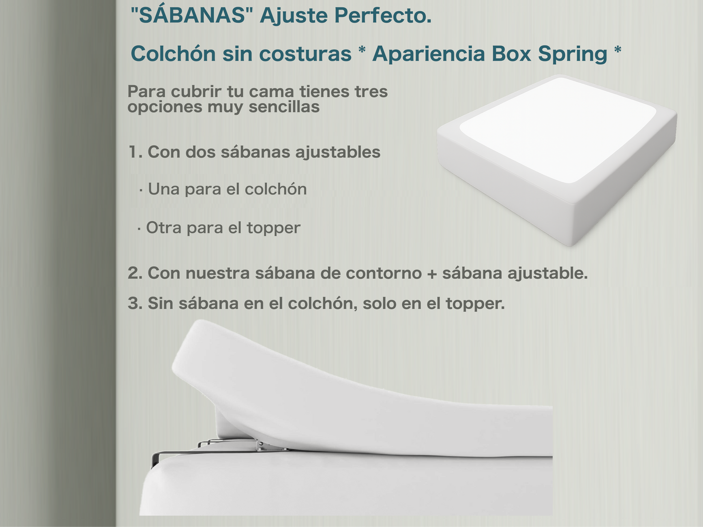 TOPPER LIFT 1.2  · Estructuras no incluidas ·